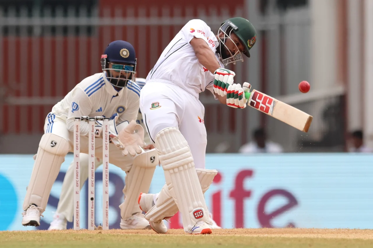 Shanto hits fifty but Bangladesh still in dire need of 357 runs